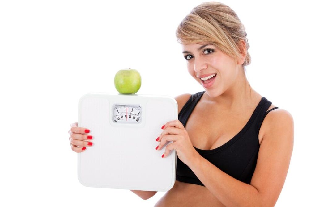 Pomme pour perdre du poids avec un régime paresseux