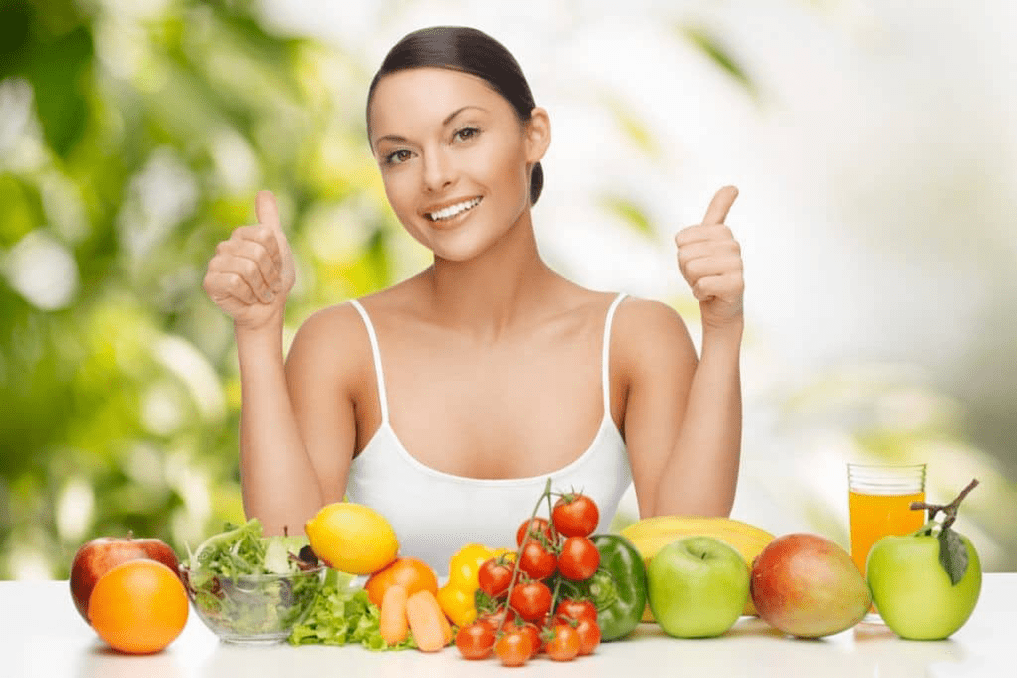Fruits et légumes au régime
