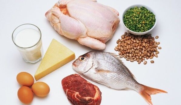 Aliments pour un régime protéiné